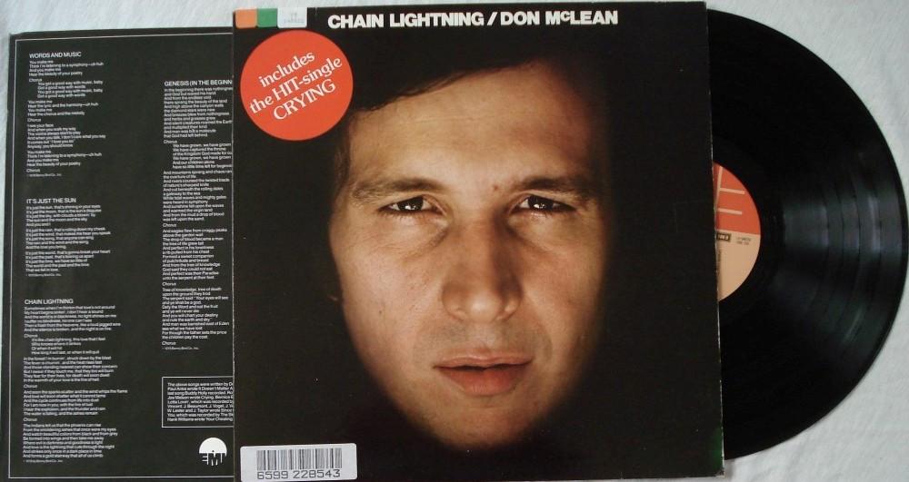 Don McLean - Chain lightning, Gebruikt, Overige genres, Ophalen of Verzenden, 1970 - 1979