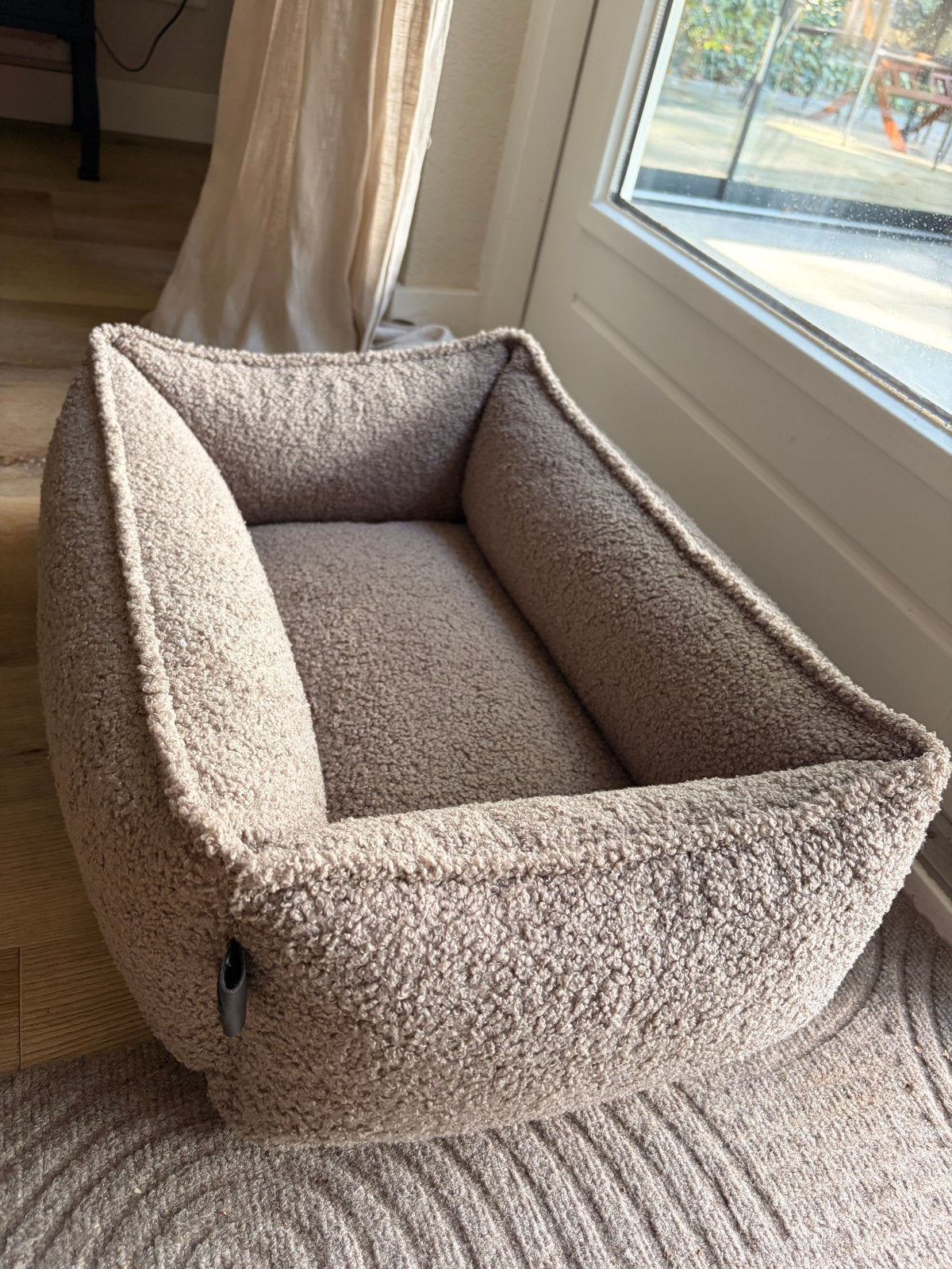 Nieuwe kleine teddy hondenmand taupe 40x60 cm, Ophalen of Verzenden, Nieuw