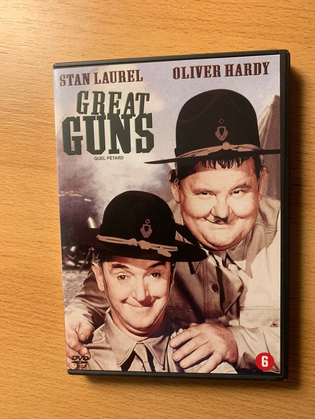 Laurel en Hardy Great Guns, Alle leeftijden, Ophalen of Verzenden, Zo goed als nieuw, Actiekomedie