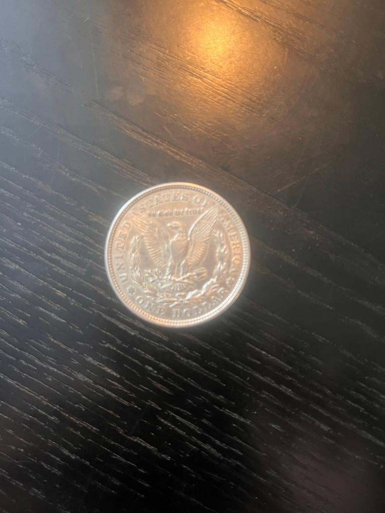 Zeldzame 1921 Morgan Dollar zilveren munt, Ophalen, Noord-Amerika, Losse munt, Zilver