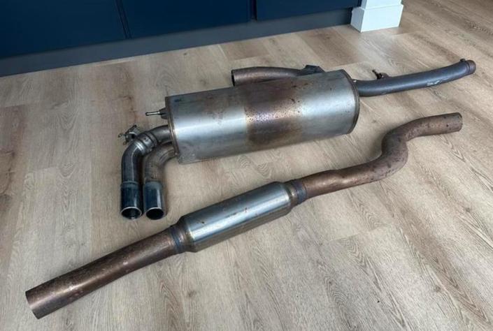 Originele BMW 4 serie uitlaat, Ophalen, BMW