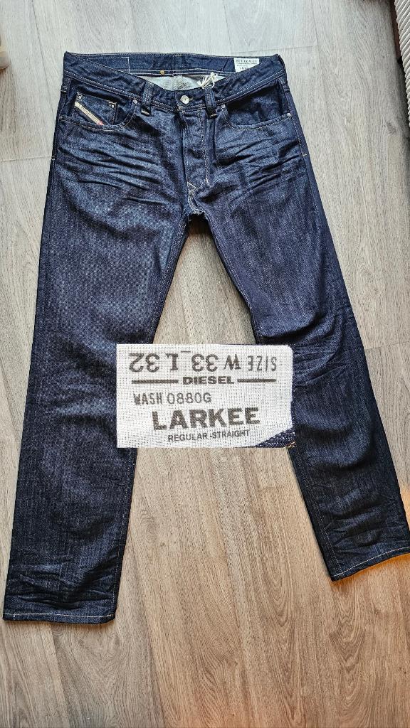 - NIEUWE - Diesel LARKEE W33 L34 * 33x34 - STRAIGHT #D3353, Kleding | Heren, Spijkerbroeken en Jeans, Diesel, Blauw, Diesel, Nieuw