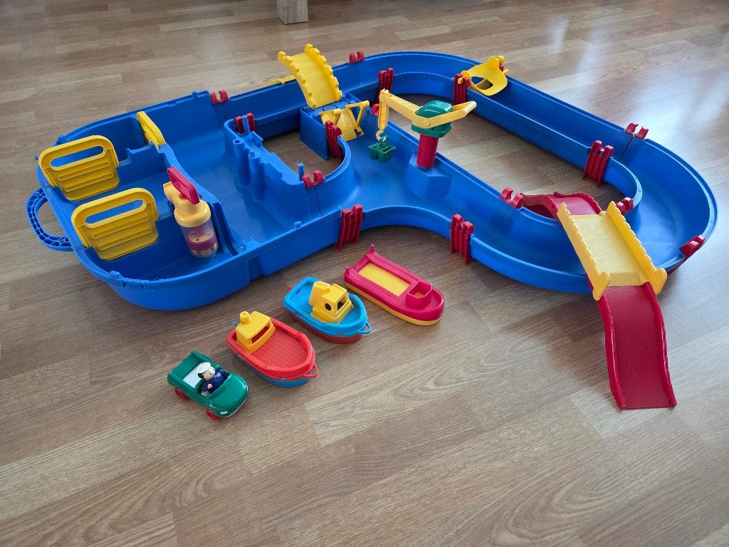 Aquaplay waterbaan, Ophalen, Gebruikt
