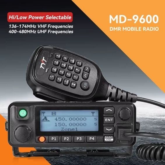 MD-9600 Tytera dual band FM/DMR transceiver 50W, Telecommunicatie, Zenders en Ontvangers, Nieuw, Zender en Ontvanger, Ophalen of Verzenden