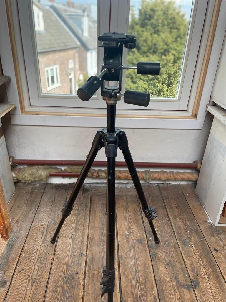 Manfrotto 029 serial: 055AB/LK14, Ophalen, Minder dan 150 cm, Driepoot