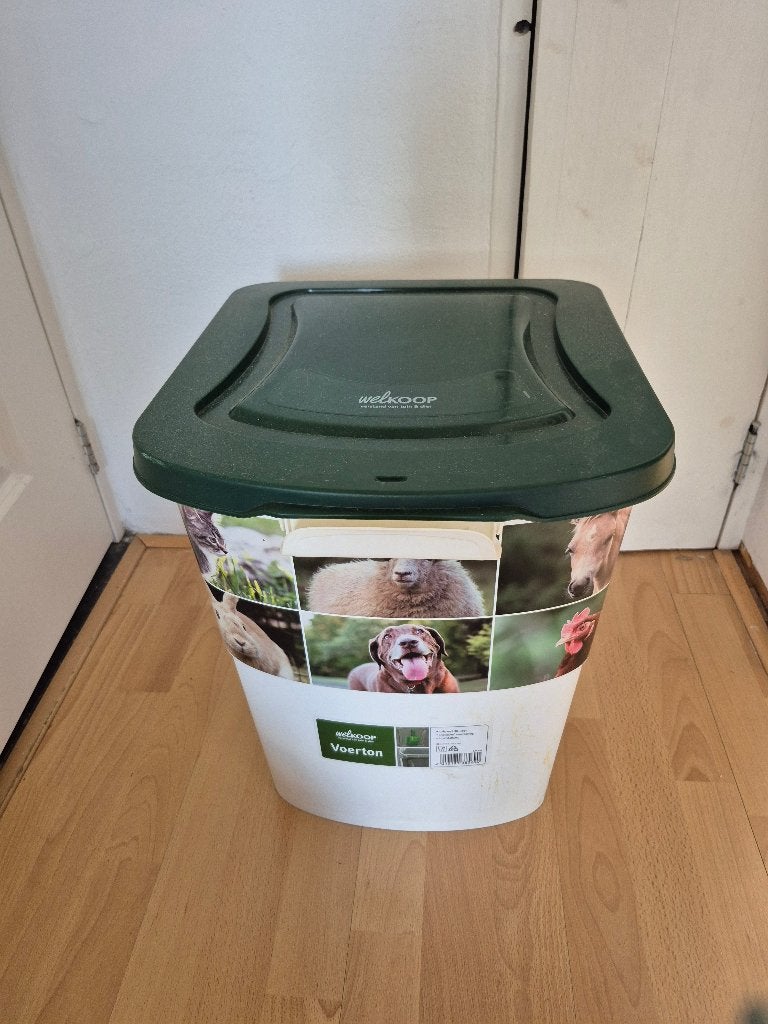 Welkoop voerton 38 l, Ophalen, Gebruikt