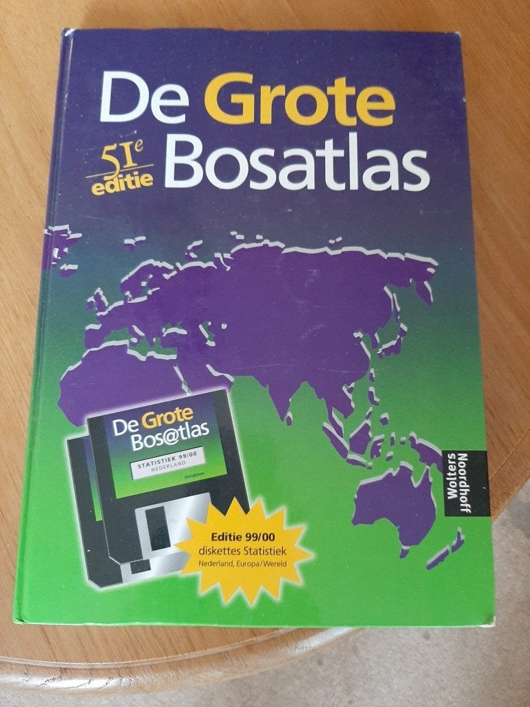 bosatlas 51, Gelezen, Bosatlas, 2000 tot heden, Ophalen of Verzenden
