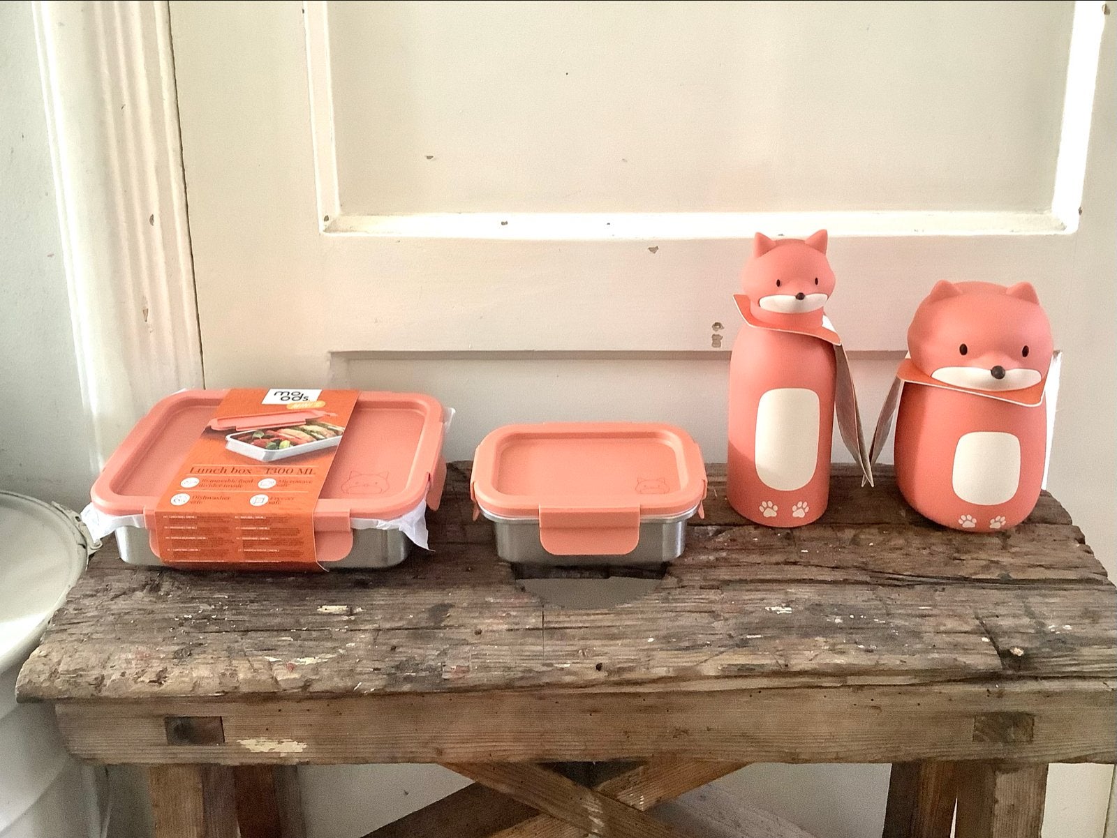 Mini Moods Vos lunchset - Nieuw, halve prijs!, Ophalen of Verzenden, Nieuw