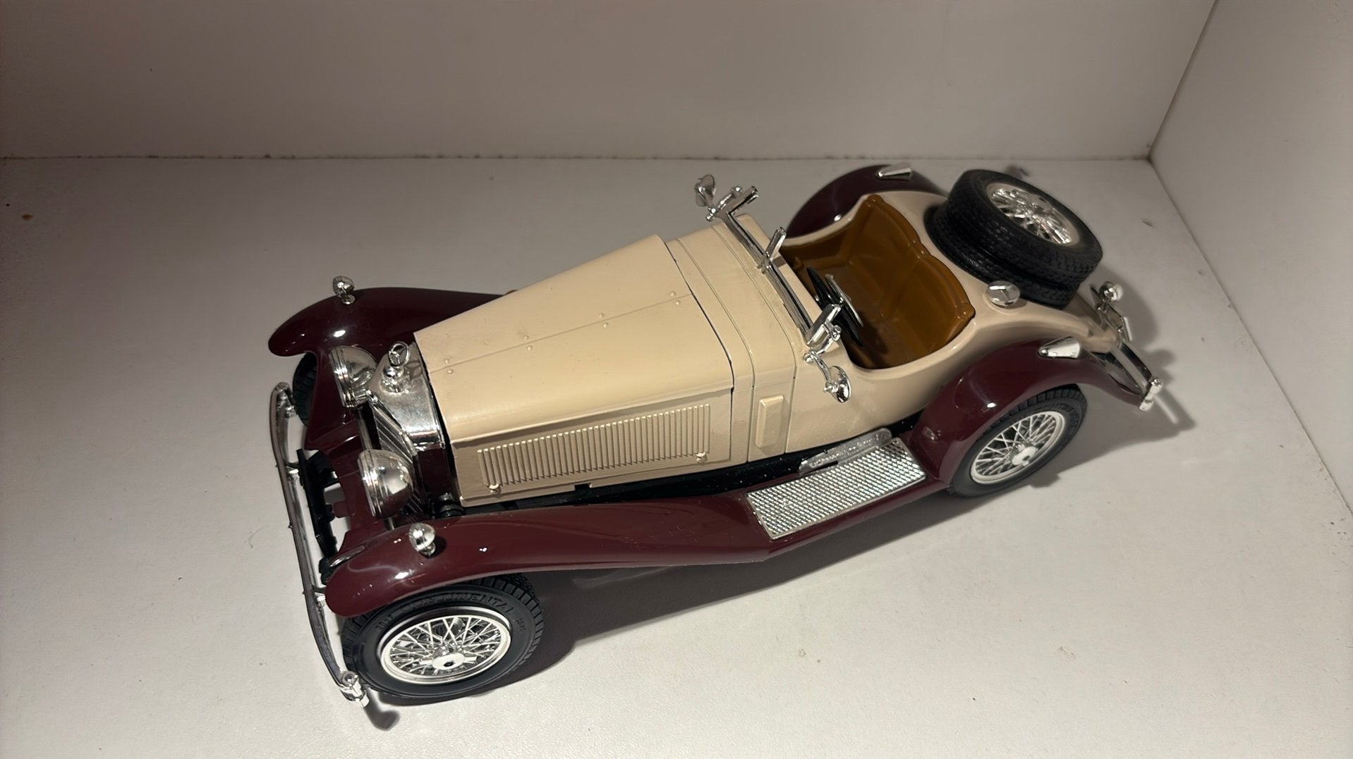Mercedes benz ssk schade bburago 1.18, Ophalen of Verzenden, Bburago, A, A