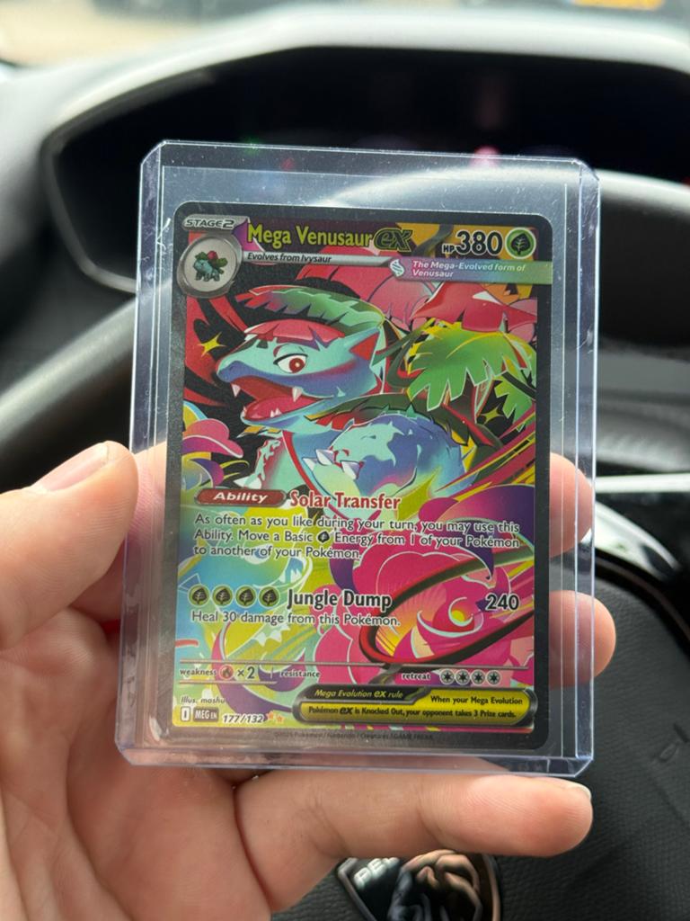 Mega Venusaur SIR Mega Evolutions Pokémon Kaart, pack fresh, Ophalen of Verzenden, Zo goed als nieuw