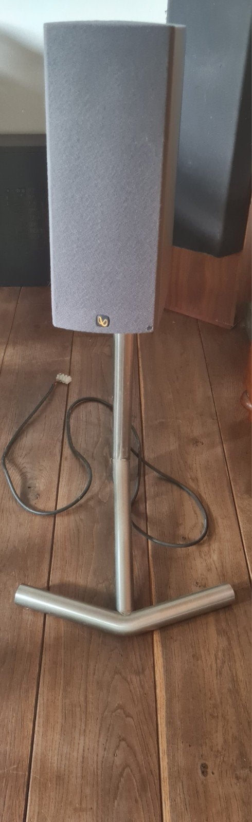 Set van 2 luidsprekers Infinity compositions overture, Gebruikt, 120 watt of meer, Front, Rear of Stereo speakers, Ophalen