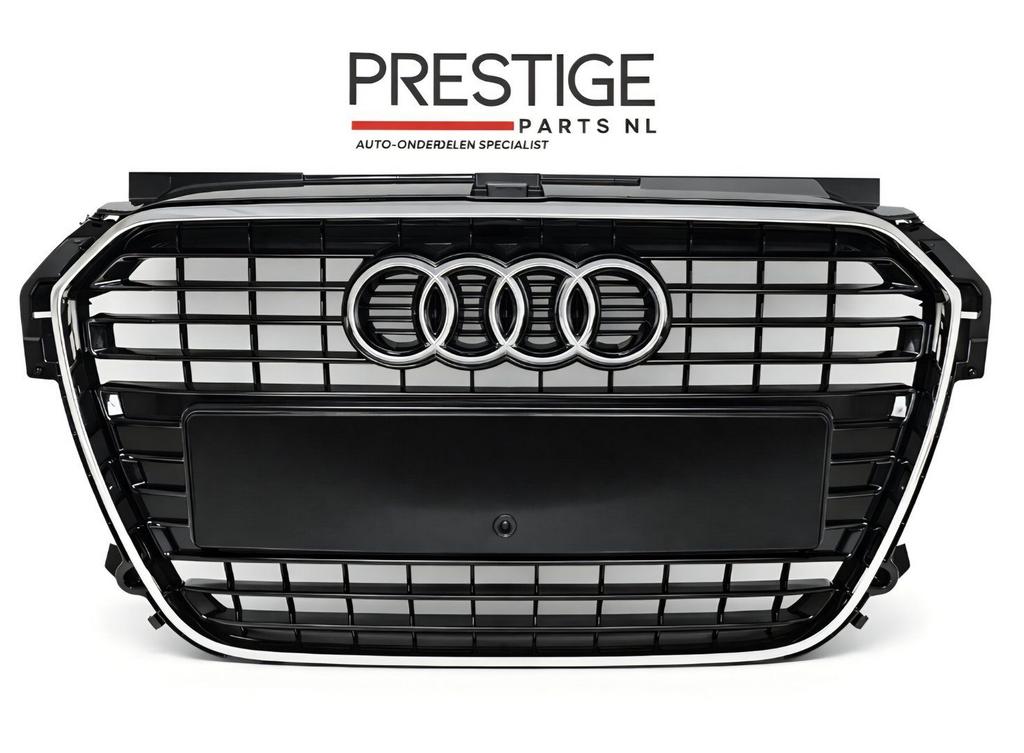 Grill AUDI A1 8X 8X0 Grille Hooglans Zwart bj.2010-2015 NIEU, -, Voor, Nieuw, Ophalen of Verzenden