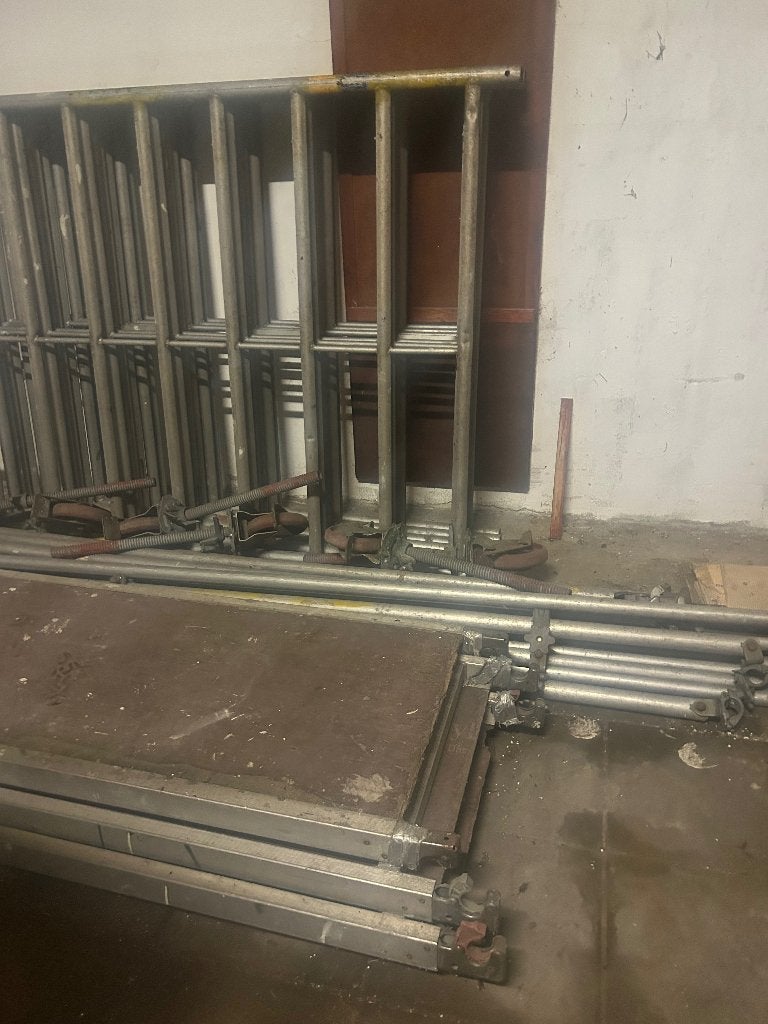 Complete steiger met extra’s. Zie laatste foto., Ophalen, Gebruikt, Overige typen, 5 meter of hoger