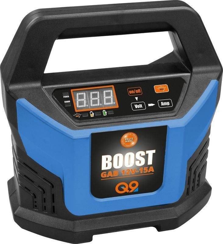 Gude GAB 12V/6V-15A Acculader/Booster.