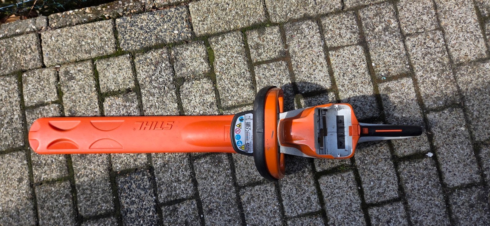 Stihl HSA 56 Accu Heggenschaar - gebruikt, Ophalen, Zo goed als nieuw, Accu, Stihl