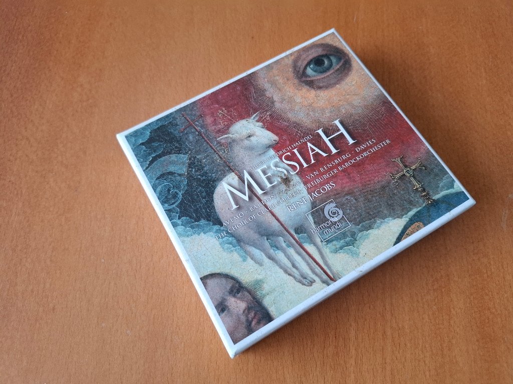HANDEL: MESSIAH (Compleet 2CD) Rene JACOBS (HM), Ophalen of Verzenden, Zo goed als nieuw, Oratorium, Barok