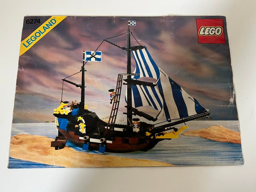 Lego instructieboekje 6274 Caribbean Clipper, Ophalen of Verzenden, Zo goed als nieuw