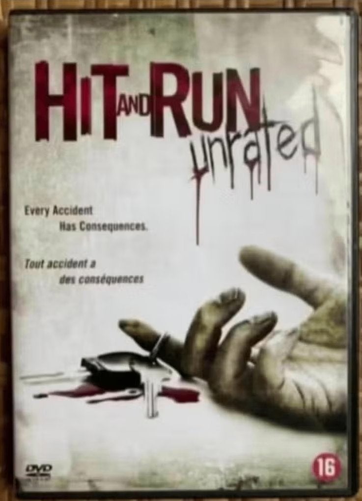DVD Hit and Run unrated; spannende thriller, Vanaf 16 jaar, Ophalen of Verzenden, Zo goed als nieuw