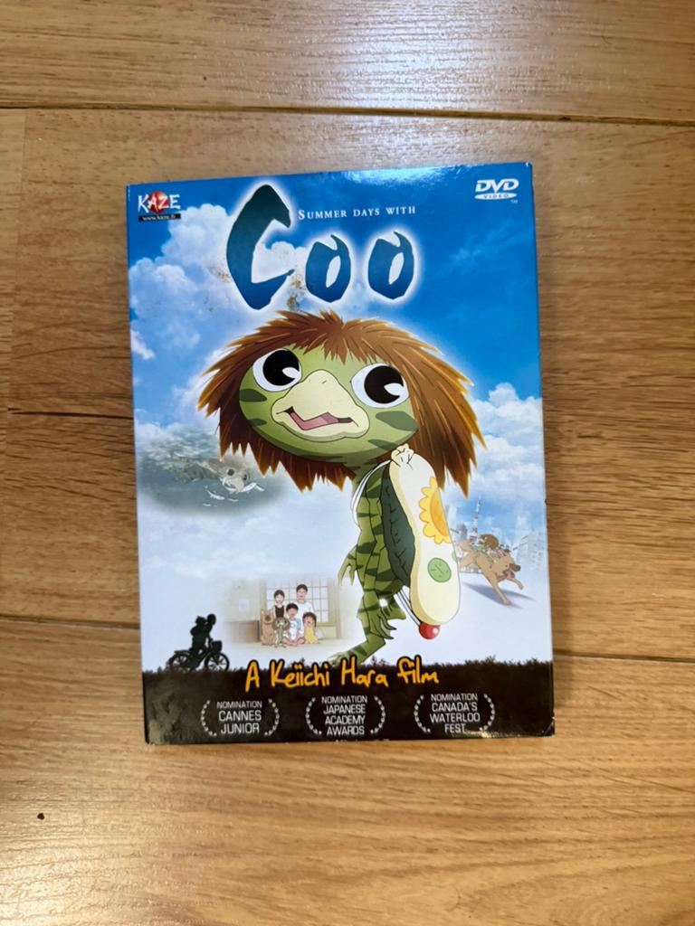 Summer Days with Coo - Japanse Anime DVD, Cd's en Dvd's, Tekenfilm, Ophalen of Verzenden, Zo goed als nieuw, Alle leeftijden