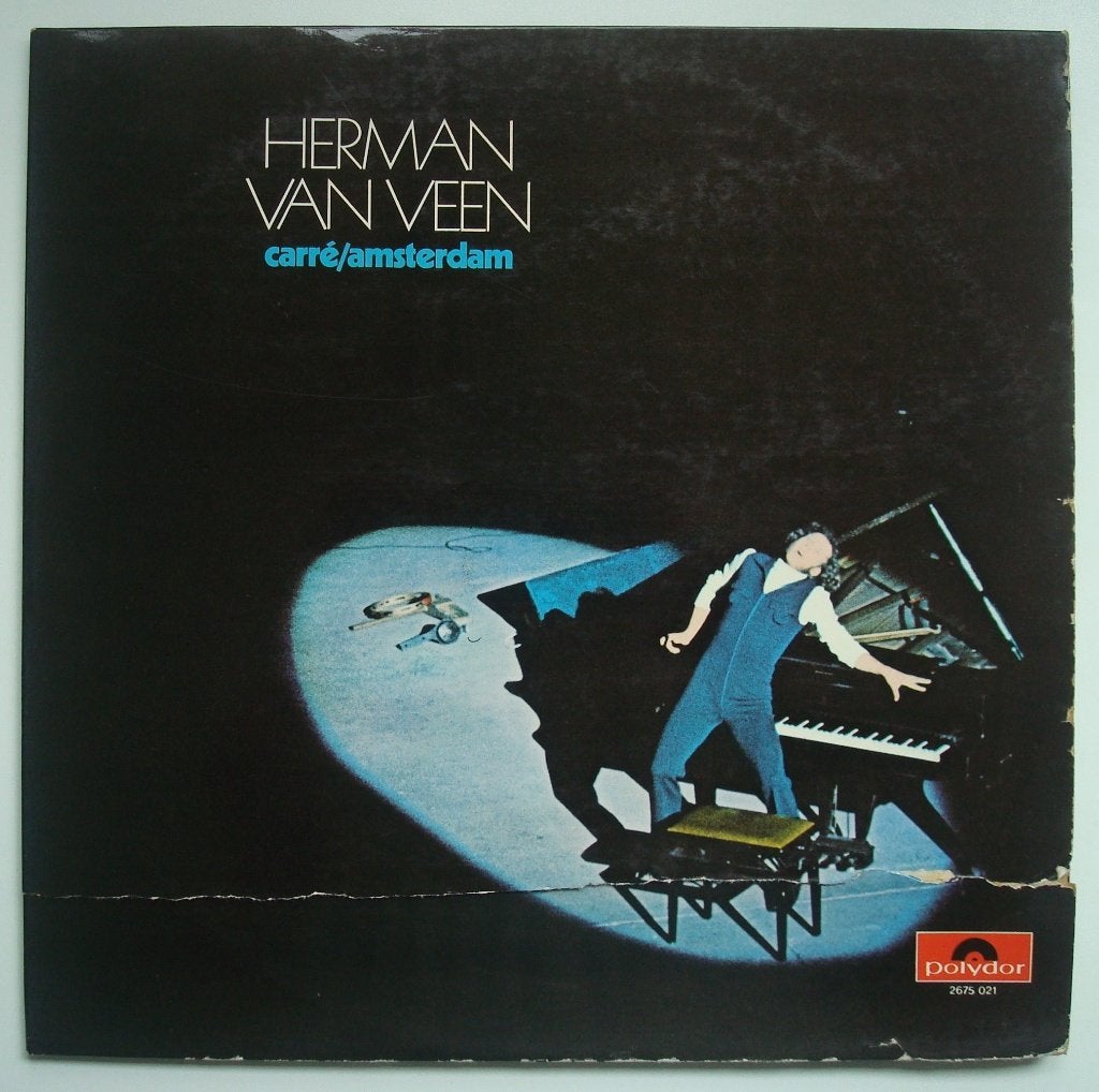 Herman van Veen - Carré/Amsterdam, originele 2-lp uit 1971
