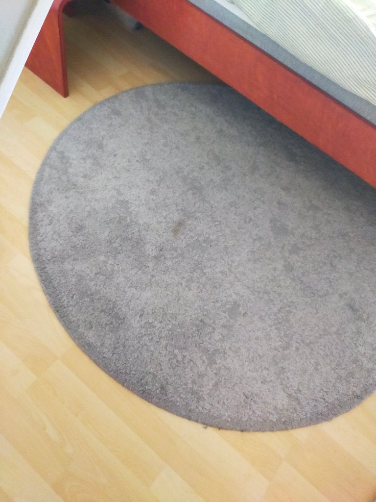 2 Stoense 130 cm einde kleden grijs, Ophalen, Rond, Grijs, 100 tot 150 cm