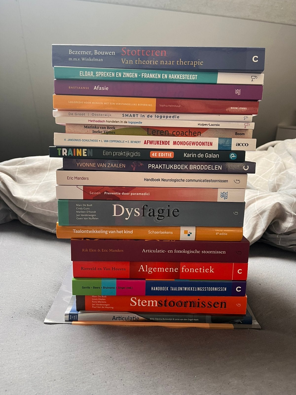 HBO boeken logopedie, Ophalen of Verzenden, Zo goed als nieuw, School, Studie en Wetenschap