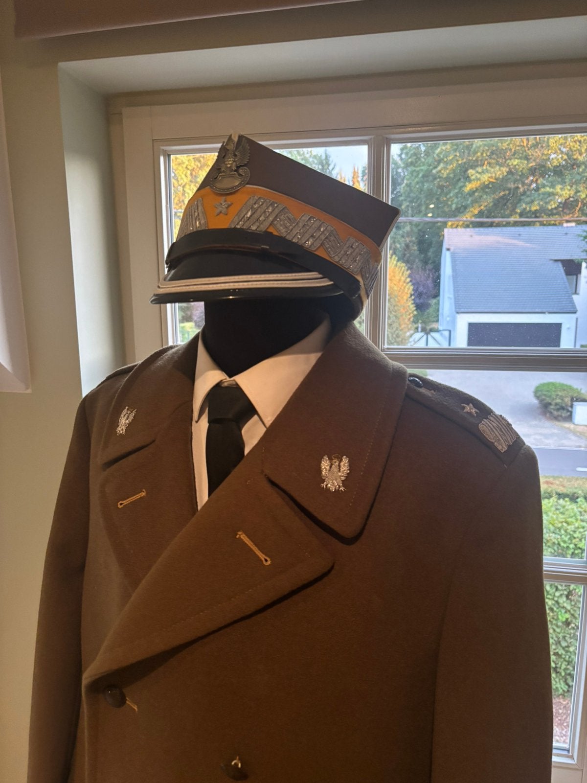 Uniform Poolse generaal, Verzamelen, Ophalen of Verzenden, Landmacht, Overige gebieden