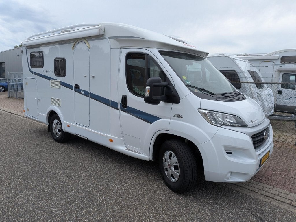 Topstaat! compacte Dethleffs Globebus/ Fiat 2.3Jtd 150pk !, Fiat, 6 tot 7 meter, Dethleffs, Half-integraal