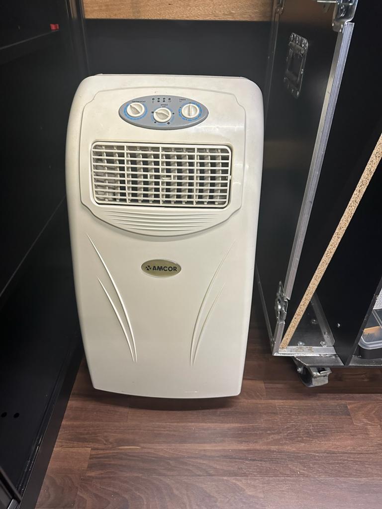 Amcor mobiele airco, Ophalen, Gebruikt, Minder dan 60 m³, 2 snelheden