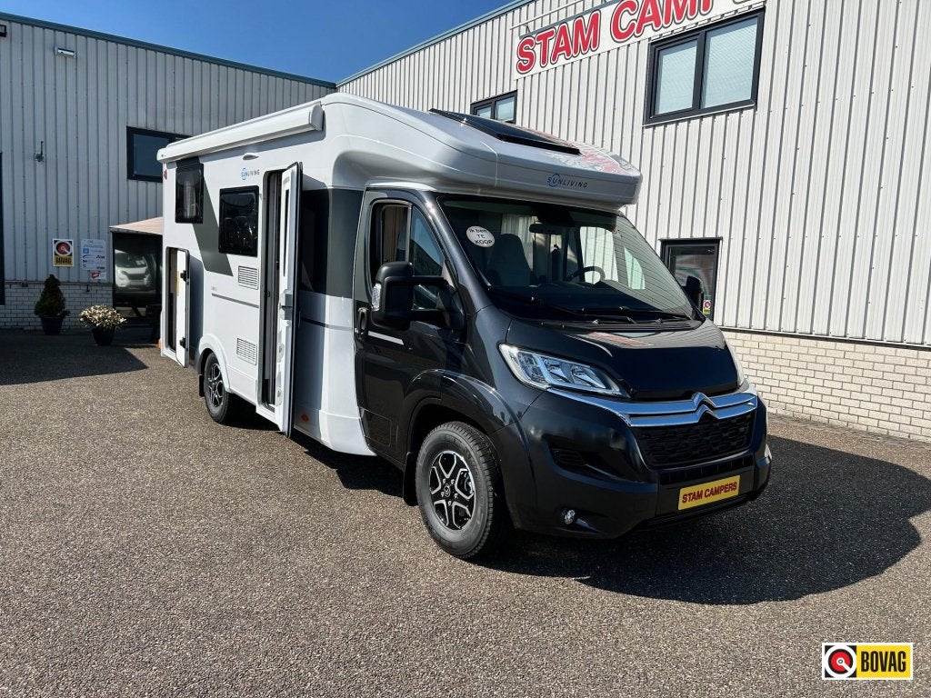 Sun Living S 65 SL MOET WEG, Caravans en Kamperen, Campers, Luifel, Airbags, Tot en met 2, 6 tot 7 meter