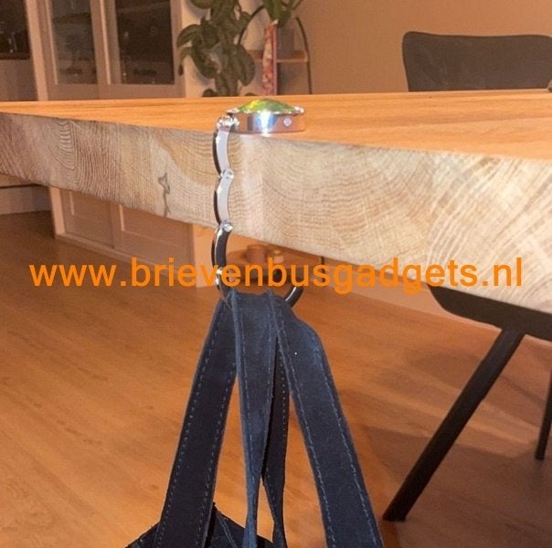 Tassenhaak/Tassenhanger voor aan de tafel, Overige kleuren, Overige typen, Nieuw, Www.brievenbusgadgets.nl