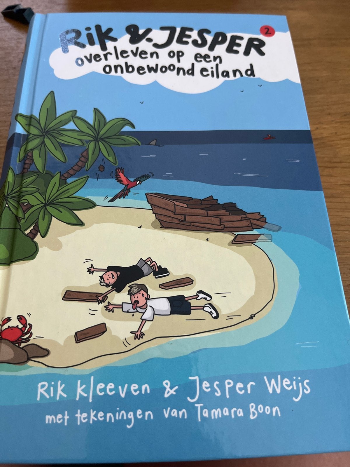 Rik & Jesper: Overleven op een onbewoond eiland, Ophalen of Verzenden, Zo goed als nieuw, Fictie algemeen