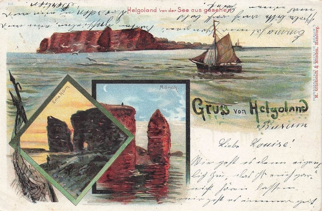 702-351-041 Helgoland, Verzenden, Voor 1920, Duitsland
