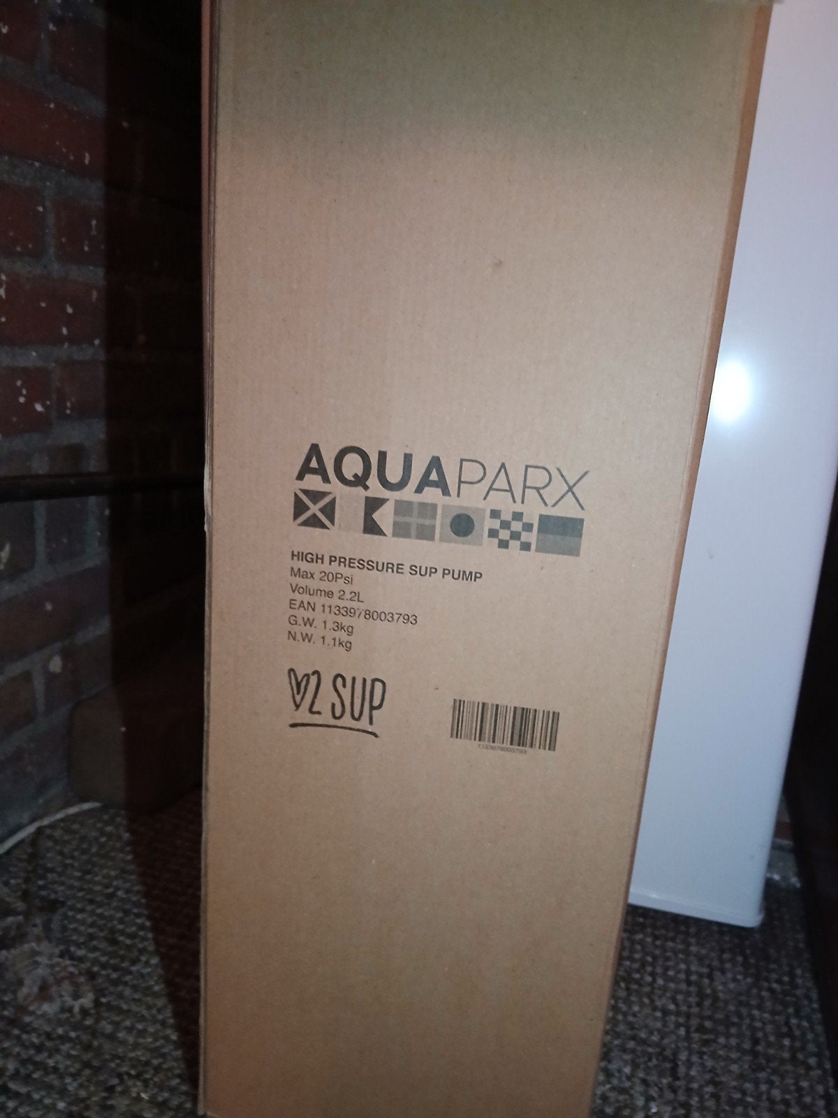 Aquaparx V2 SUP Hogedruk Pomp, Verzenden, Nieuw