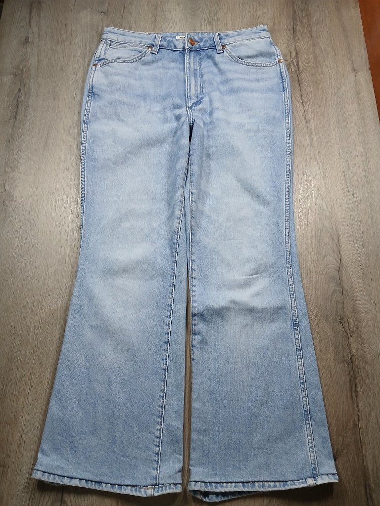 Wrangler Westward, Blauw, Zo goed als nieuw, W28 - W29 (confectie 36), Wrangler