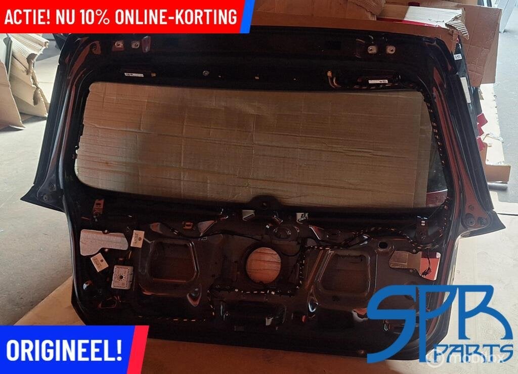 GOLF 7 7.5 FACELIFT Achterklep LC9X ZWART KLEP KOFFERBAK, Achterklep, Volkswagen, Nieuw, Ophalen of Verzenden