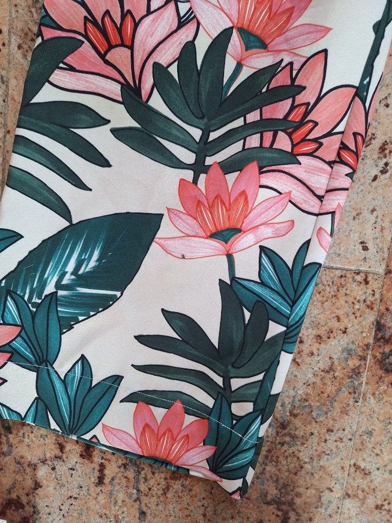 Nathalie Vleeschouwer jumpsuit met bloemenprint S, Kleding | Dames, Nathalie Vleeschouwer, Zo goed als nieuw, Maat 36 (S), Meerkleurig