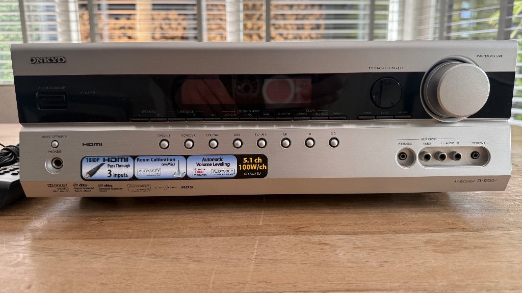 Onkyo versterker/receiver/tuner TX-ST 307, Ophalen, Zo goed als nieuw, 120 watt of meer, Onkyo