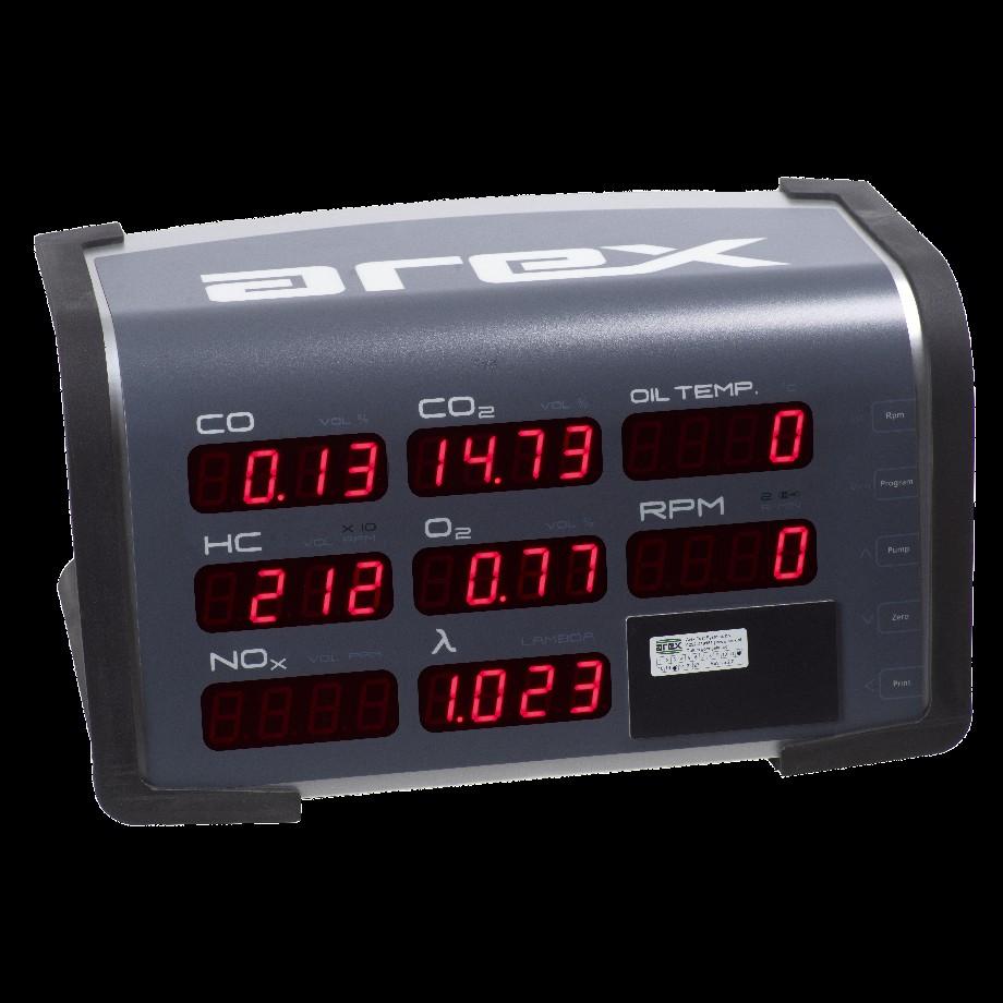 Gebruikte Arex APK set met viergasmeter en roetmeter, Ophalen, Gebruikt, Arex, Onbekend