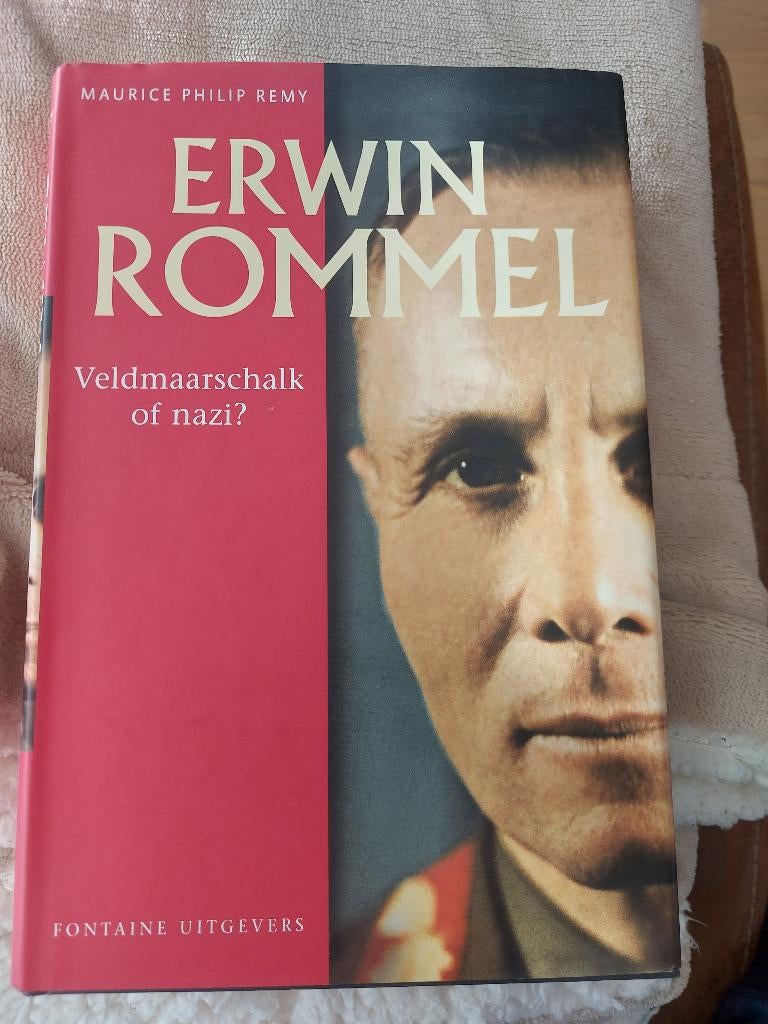 M.P. Remy - Erwin Rommel - veldmaarschalk of nazi? ( HC ), Tweede Wereldoorlog, Ophalen of Verzenden, Zo goed als nieuw, Overige onderwerpen