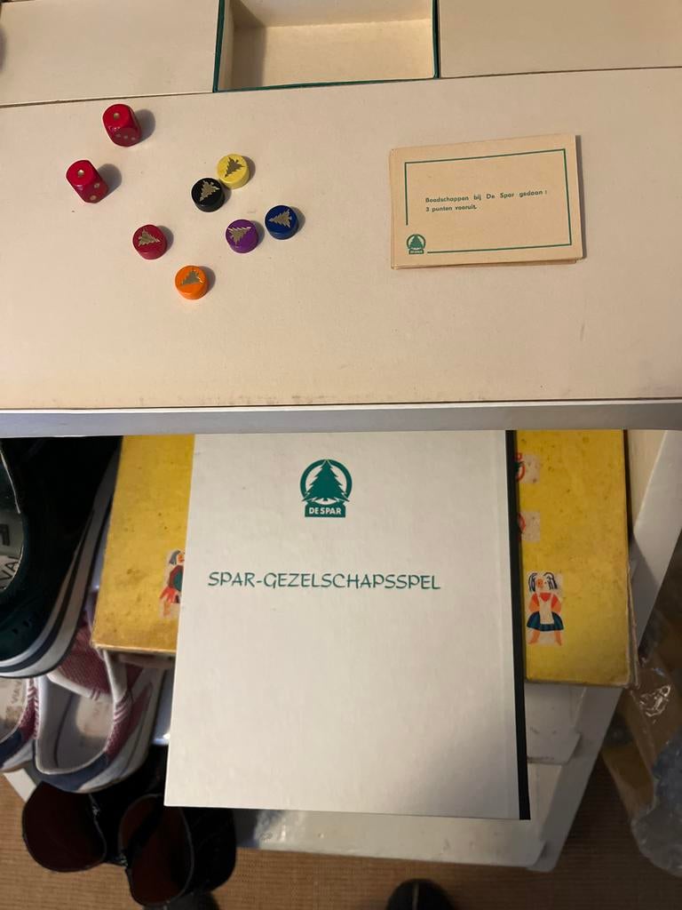 Vintage Spar Gezelschapsspel - Compleet en Goede Staat, Verzamelen, Ophalen of Verzenden, Gebruikt, Overige typen