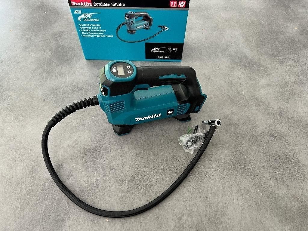 MAKITA 18V LUCHTPOMP DMP180Z BANDENPOMP 8,3 Bar LXT+LED POMP, Ophalen of Verzenden, Nieuw, Elektrisch