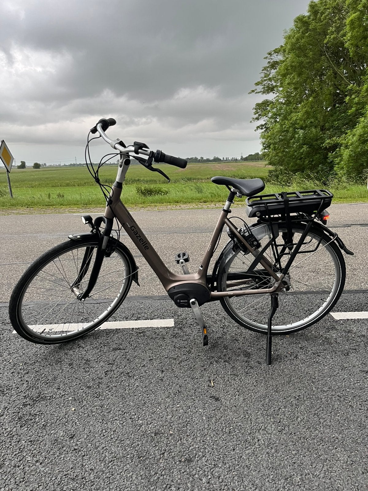 Gazelle Orange C7+ Elektrische damesfiets, Ophalen, Gebruikt, 51 tot 55 cm, 50 km per accu of meer