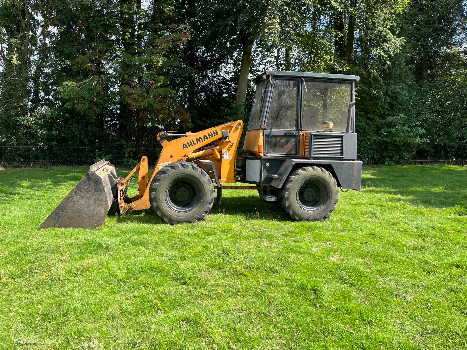 Ahlmann AL8C hydraulische snelwissel met volumebak, Ophalen of Verzenden, Wiellader of Shovel