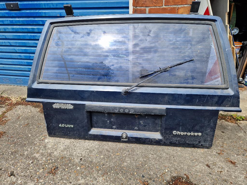 achterklep Jeep Cherokee XJ, Auto-onderdelen, Carrosserie en Plaatwerk, Ophalen, Gebruikt, Jeep, Achterklep