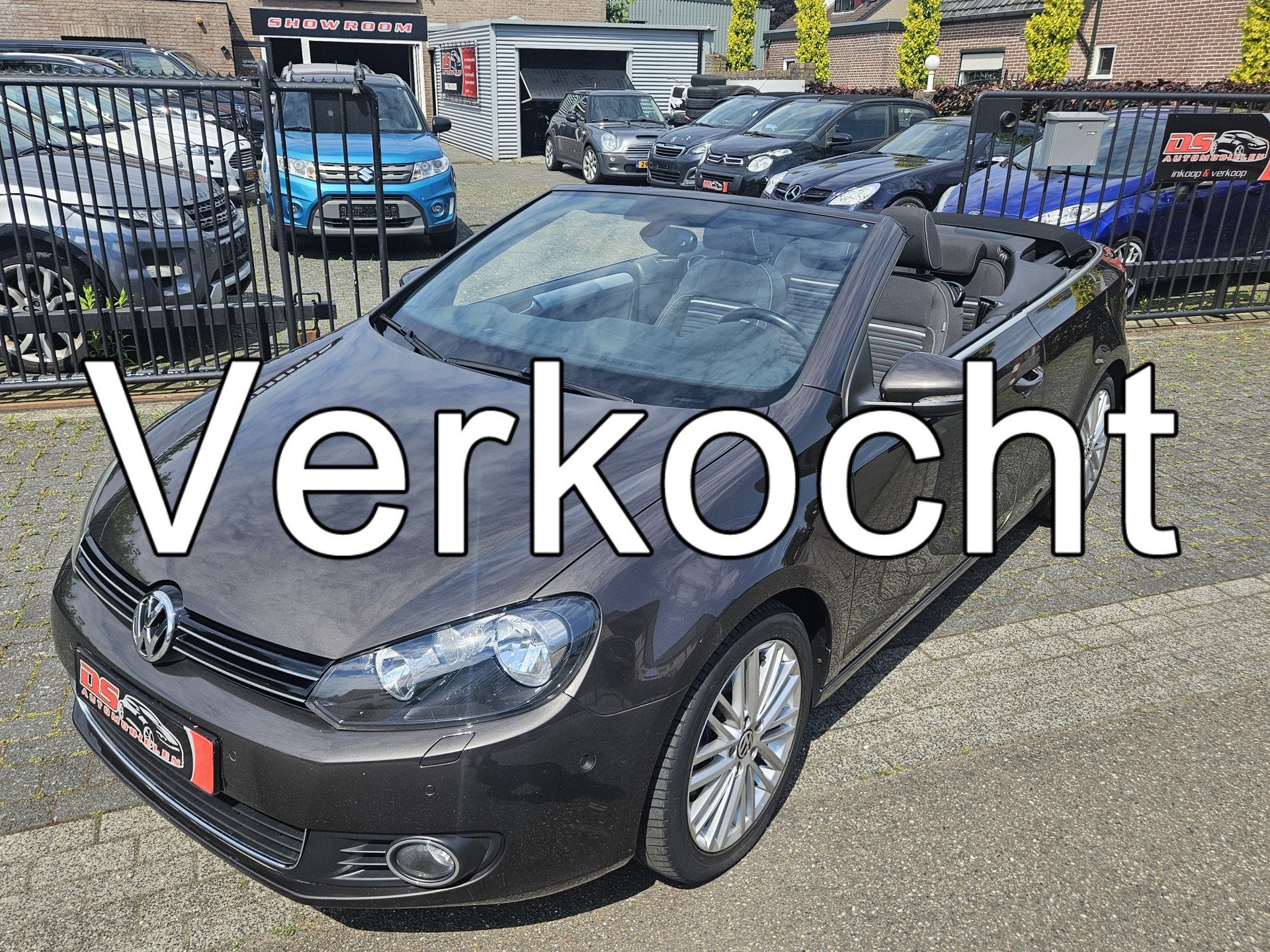 Volkswagen Golf Cabriolet 1.4 TSI CUP uitvoering CABRIOLET C, Auto's, Voorwielaandrijving, Euro 5, Stof, Gebruikt