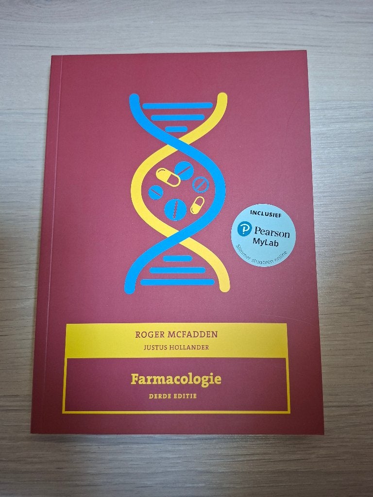 Farmacologie, Boeken, Pearson, Verzenden, HBO, Zo goed als nieuw