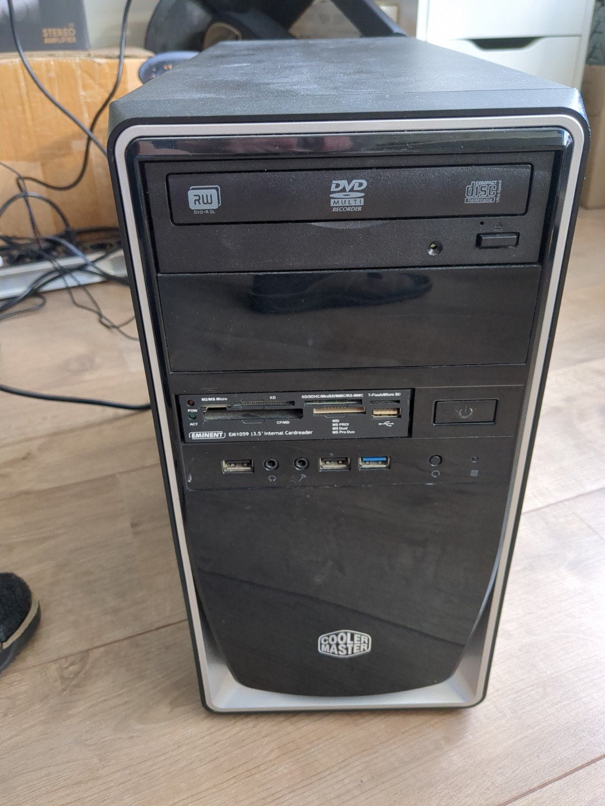 pc met duo scherm 24 inch, Ophalen, HDD, Met videokaart, 3 tot 4 Ghz