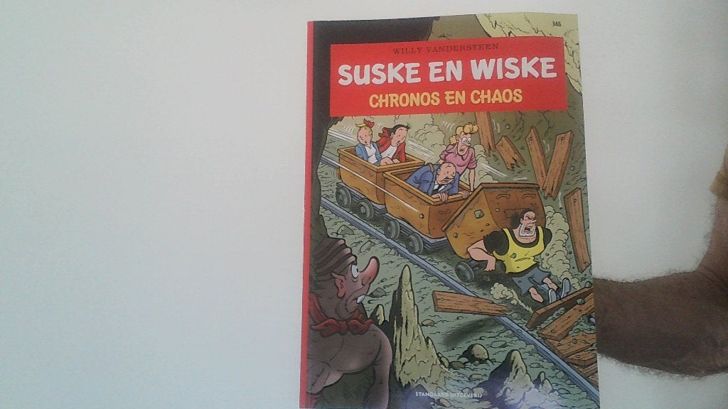 suske en wiske nr 346 chronos en chaos 2018 eerste druk, Eén stripboek, Ophalen of Verzenden, Zo goed als nieuw