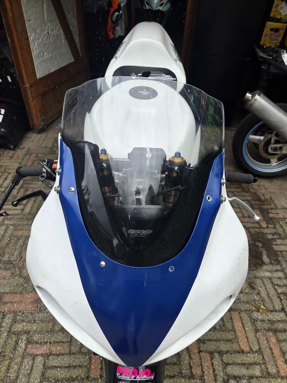 Kuipruit verhoogd zgan Suzuki gsxr, Ophalen of Verzenden, Gebruikt